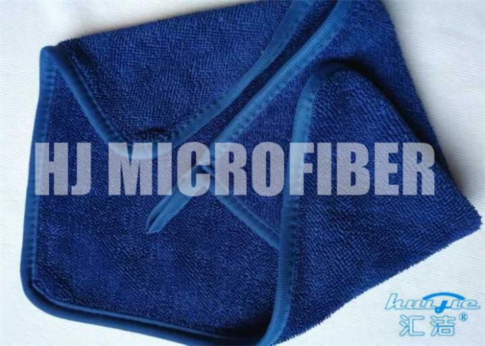 파랑 30 * 40 microfiber 접시를 닦는 행주, 씨실 강선전도 매우 두꺼운 견면 벨벳 양털 청소 microfiber 피복