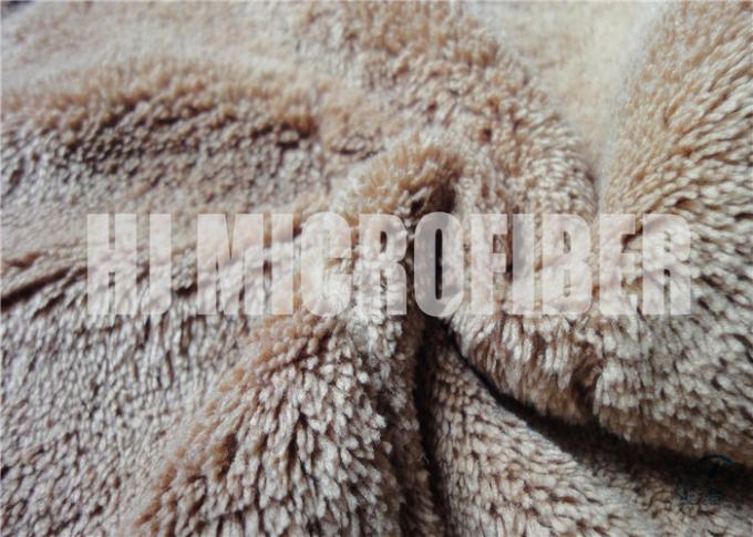 80% 폴리에스테 &20% 폴리아미드 공장 안락한 감각에 직접적인 산호 우단 Microfiber 청소 피복