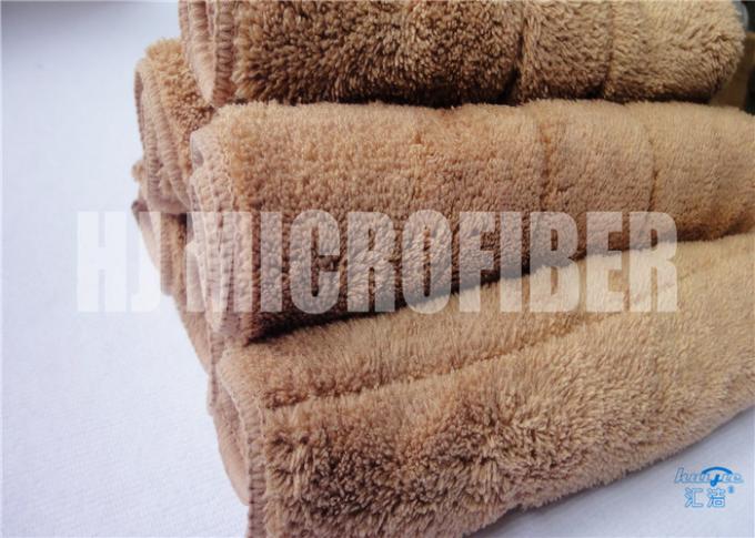 80% 폴리에스테 &20% 폴리아미드 공장 안락한 감각에 직접적인 산호 우단 Microfiber 청소 피복