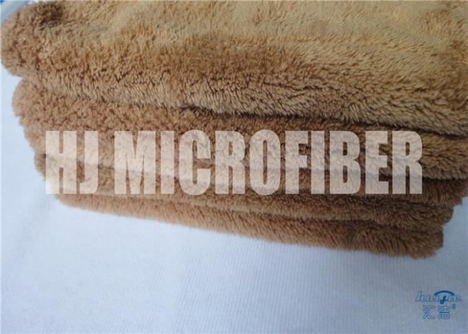 80% 폴리에스테 &20% 폴리아미드 공장 안락한 감각에 직접적인 산호 우단 Microfiber 청소 피복