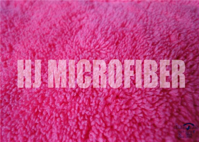 88% 높은 수분 흡수 비율 26X36cm로 Microfiber 피복을 청소해 빨강 로즈