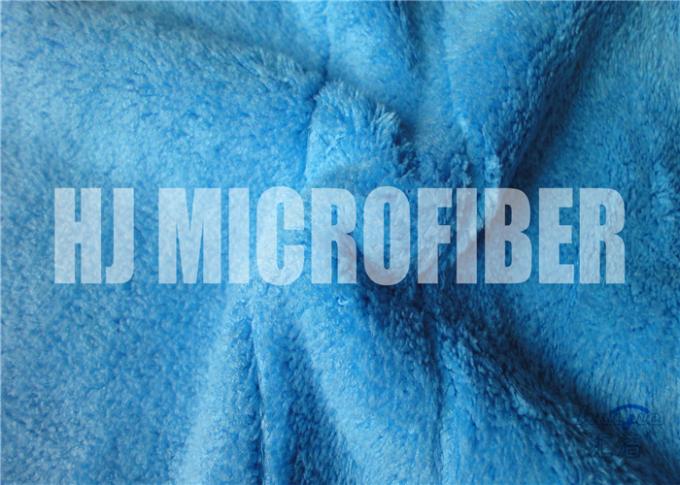 단 하나 합성 파란 Microfiber Rags/매우 두꺼운 견면 벨벳 양털 Microfiber 접시 피복 25X25cm