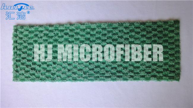 Microfiber 젖은 Mop 패드 자카드 직물 직물 주머니를 가진 재사용할 수 있는 mop 보충 패드