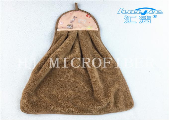 부엌 목욕탕을 위한 다채로운 가정 근본적인 Microfiber 만화 손타월 산호 양털 피복
