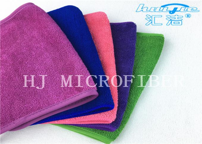 Mop 또는 수건에서 이용되는 흡수성 Microfiber 청소 피복 Microfiber 강선전도 직물