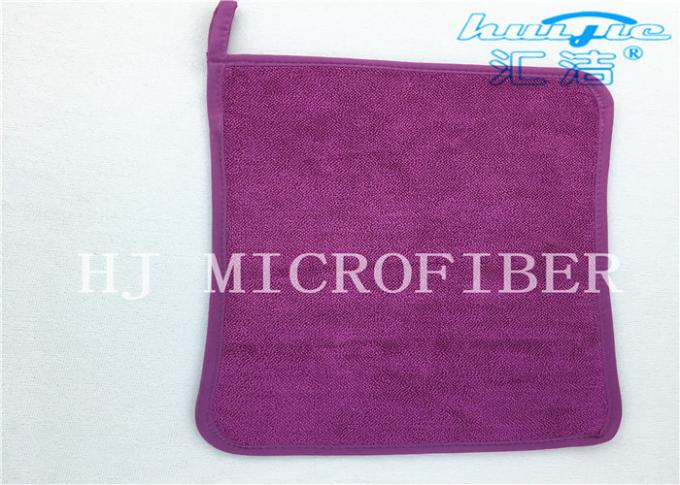 Mop 또는 수건에서 이용되는 흡수성 Microfiber 청소 피복 Microfiber 강선전도 직물
