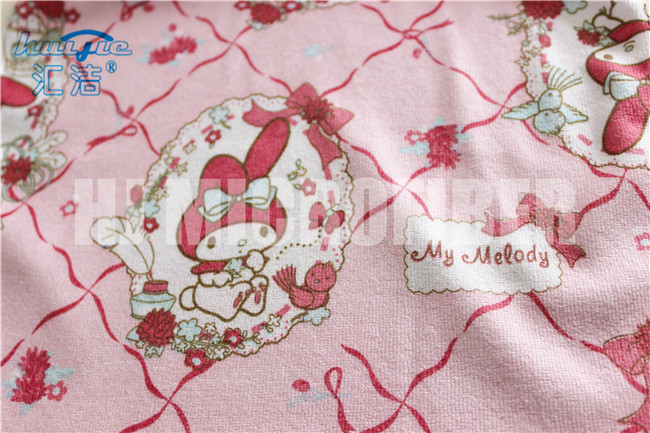 만조 흡수 330gsm 40*40cm는 microfiber 깨끗한 수건을 인쇄했습니다