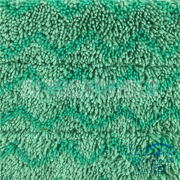 80% 폴리에스테와 20% 폴리아미드 Microfiber 젖은 Mop 패드/재사용할 수 있는 mop 패드