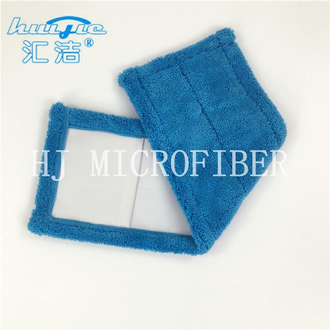 파란 색깔 Microfiber 산호 양털 소형 모양 젖은 패드 다기능 Mops