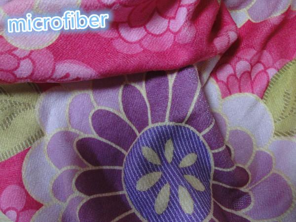 인쇄된 고양이 만화 테리 수건 분홍색 microfiber 30*60 부엌 손 청소 microfiber 피복