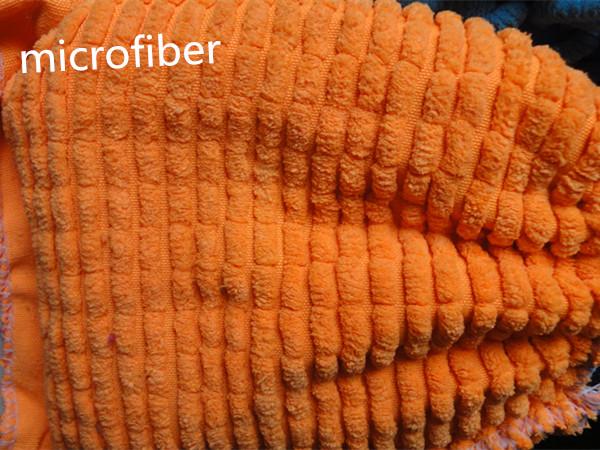 노란 파란 다채로운 16 * 21cm 머리 고도 3cm microfiber 큰 셔닐 실 차 청소 장갑