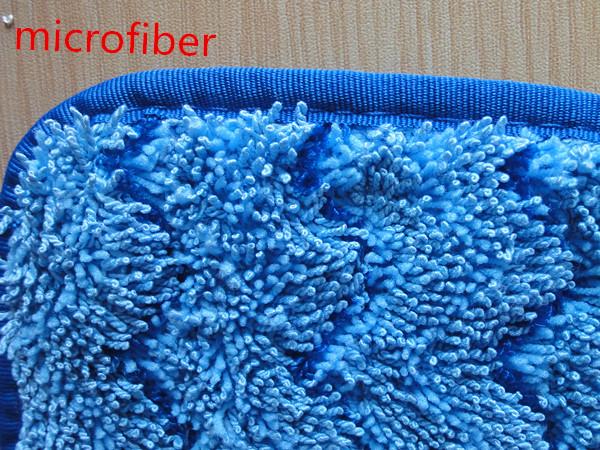 13*51cm 파란 파 줄무늬는 microfiber 지면 자루 걸레 패드, 자루 걸레 머리를 뒤틀었습니다