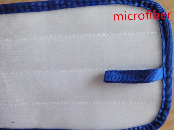13*51cm 파란 파 줄무늬는 microfiber 지면 자루 걸레 패드, 자루 걸레 머리를 뒤틀었습니다