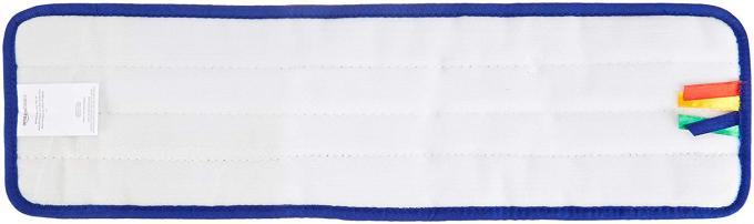 Microfiber 습기 Mop 청소 패드, 보충물 Mop 머리, 평야, 18 인치, 파란 젖은 패드