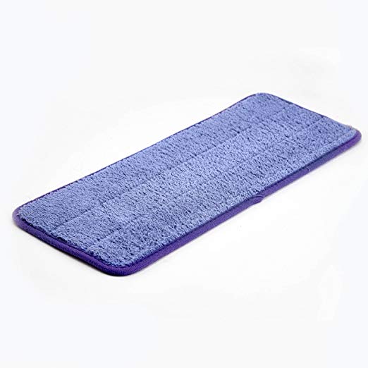 깊은 청결한 Microfiber 젖은 Mop 패드, 뻣뻣한 PP 섬유를 가진 수세미 Mop 패드, 매우 청소 힘 패드