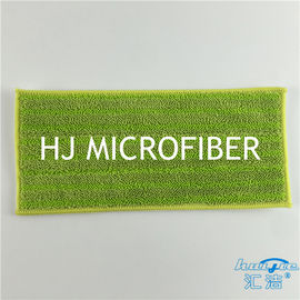 녹색 Microfiber Bath 보충물 Mop 패드 강선전도 더미 피복 지면 청소 Mop 머리