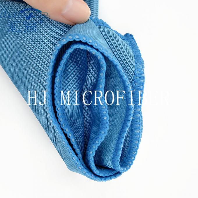 Microfiber 차 청소 피복 유리창 세척 수건 최고 흡수성 파랑 색깔