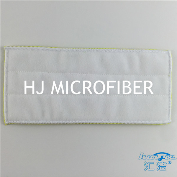 녹색 Microfiber Bath 보충물 Mop 패드 강선전도 더미 피복 지면 청소 Mop 머리