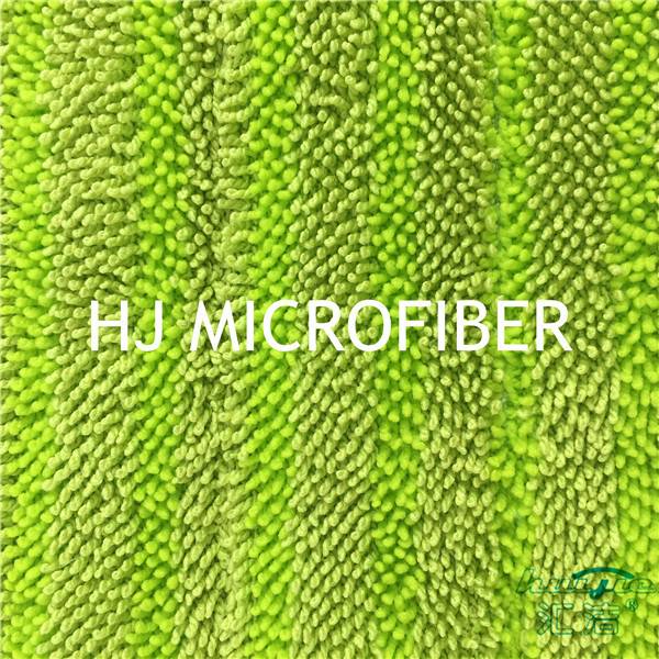 녹색 Microfiber Bath 보충물 Mop 패드 강선전도 더미 피복 지면 청소 Mop 머리
