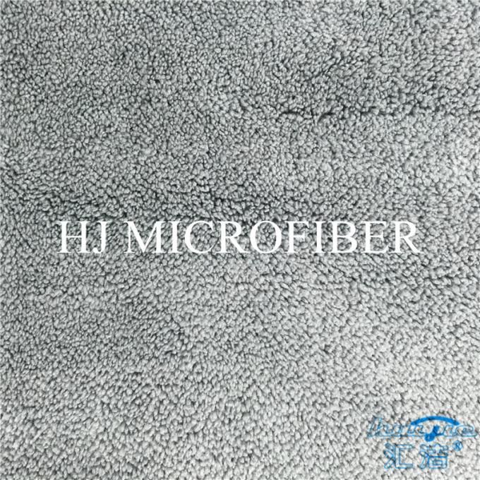 회색 색깔 차 청소 피복 수건 고/저 더미 세차는 Microfiber를 도구로 만듭니다