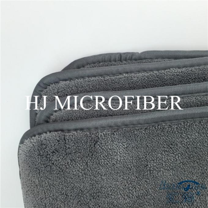 회색 색깔 차 청소 피복 수건 고/저 더미 세차는 Microfiber를 도구로 만듭니다