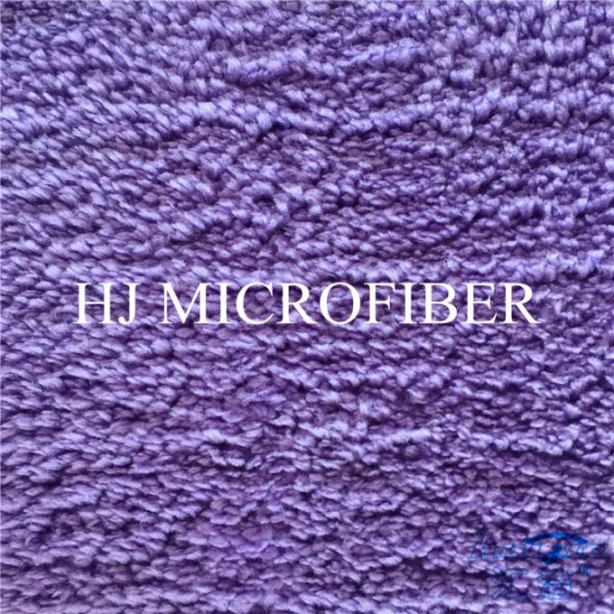 자주색 Microfiber 최고 흡수성 차 청소 피복 수건 산호 양털 차 손 장갑
