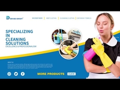 청소용 고 흡수성 마이크로 화이버 습식 걸레 패드