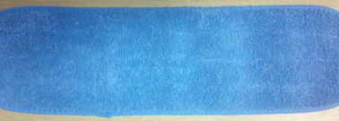13 * 47 Microfiber 젖은 Mop는 파란 꼬이는 둥근 관 갯솜 지면 청소를 덧댑니다
