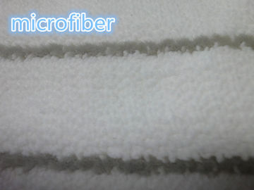 회백질 길쌈 산호 양털 Microfiber 직물 580gsm Mop 패드 직물