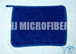 파랑 30 * 40 microfiber 접시를 닦는 행주, 씨실 강선전도 매우 두꺼운 견면 벨벳 양털 청소 microfiber 피복