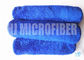 최고 흡수성 부엌을 위한 파란 색깔 손타월 Mixrofiber 산호 양털 수건