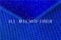 파란 색깔 Microfiber 청소 직물 자카드 직물 PP 단단한 철사를 가진 큰 Peral 모양 피복