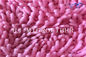 분홍색 색깔 Microfiber 작은 셔닐 실 둥근 모양 차 Cleanng 부속품 차 세척 공구