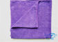 큰 가정 사용을 위한 자주색에 의하여 씨실 뜨개질을 하는 탄력있는 극세사 바스 수건